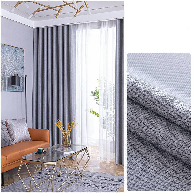 Light Luxury Thickened Ribeni Full Shading Heat Insulation Curtain Livingroom Bedroom Window Decor Home Supplies