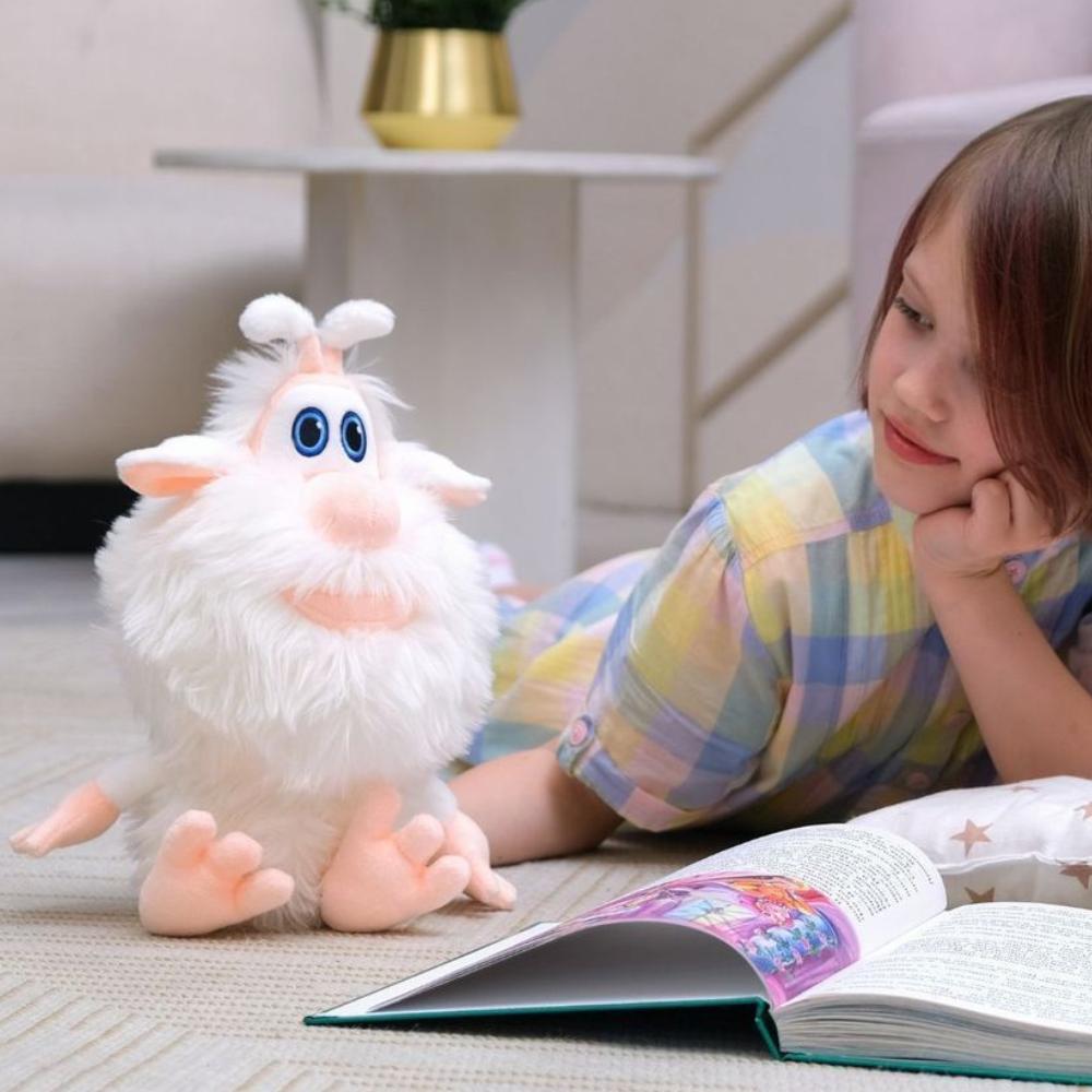 Boo 30Cm Ba Plush Toy Cartoon Anime Soft Fluffy Cute Stuffed Doll Gift Soothing Companion Doll Sleeping Pillow Desktop Ornament