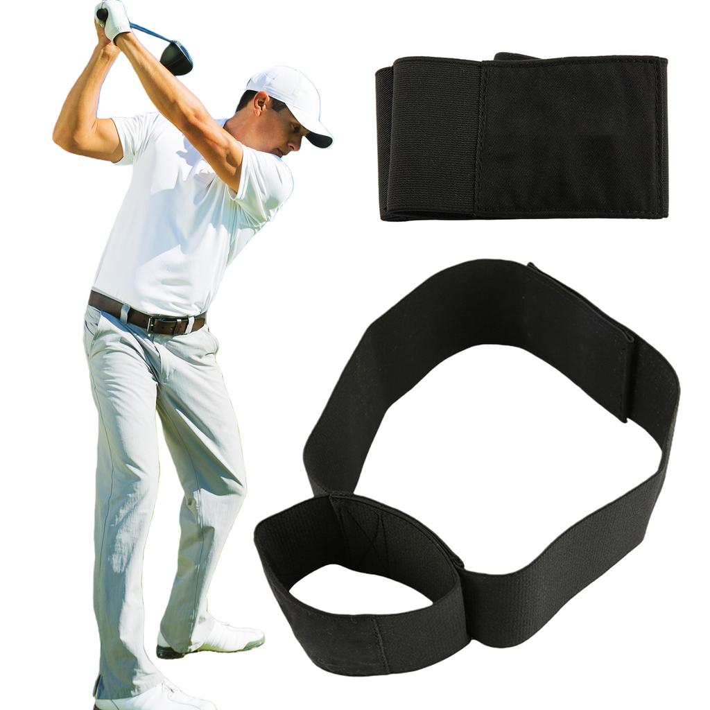 Slider Golf Training Aid Adjustable Golf Trainer Swing Aid 81x8.1x0.3cm Elastic Gesture Alignment for Men Women Beginners