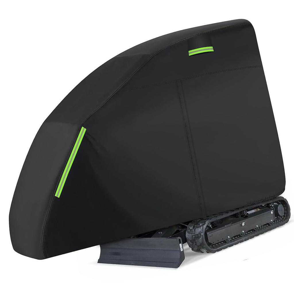 Copertura Mini Escavatore Adatta per Bobcat E20 1760 3530lbs Impermeabile Tessuto Oxford 210D Accessori Esterni con Cerniera Nero