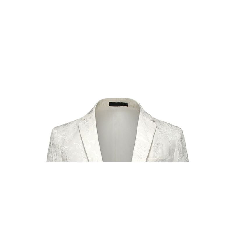 Men's Palace Blazer Jacket Luxury Jacquard Weave Suit Party Handsome Wedding Gentleman Blazer Coats