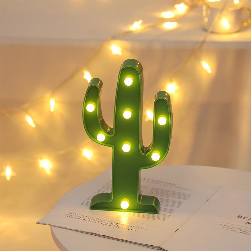 Swan, Cactus, Giraffe Shaped LED Night Light – Colorful Festival Decoration