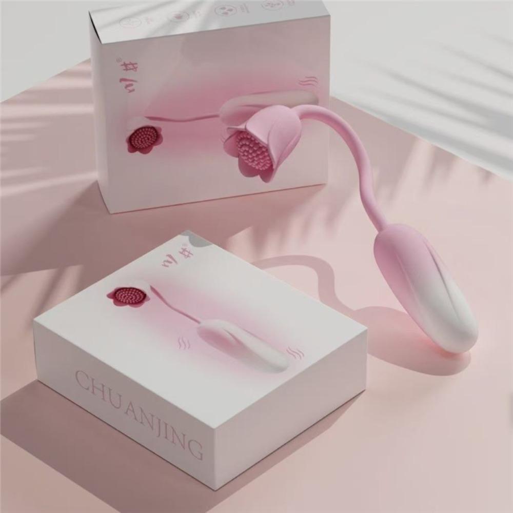 Doppelseitiger Vibrations-Ei-Massager für Masturbation - Sexspielzeug für Erwachsene