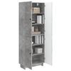 Cabinet Set 2 pcs Concrete Grey 66 x 34.5 x 90 cm Engineered Wood