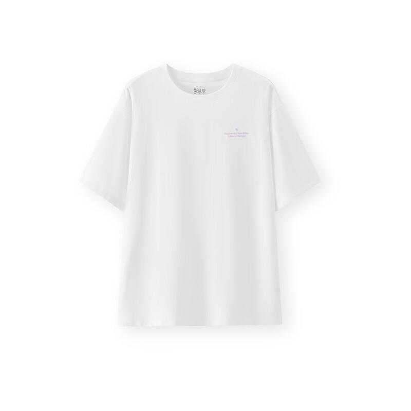 Женская графическая футболка Semir с коротким рукавом, быстросохнущая, средней длины, свободного кроя XS