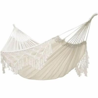 Grande Amaca Doppia Deluxe con Nappe Tessute Sedia a Dondolo in Tela Amaca per 2 Persone Camera da Letto