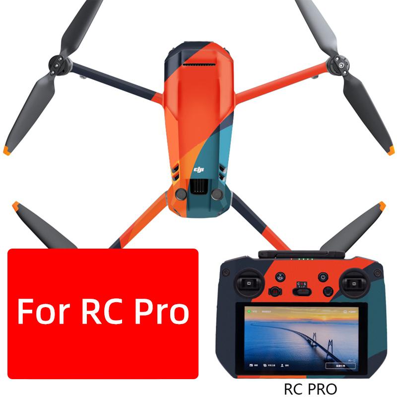For DJI Mavic 3 Pro Body RC/RC Pro Remote Controller Stickers Anti Scratch Protective Film Waterproof Skin Decal Accessory