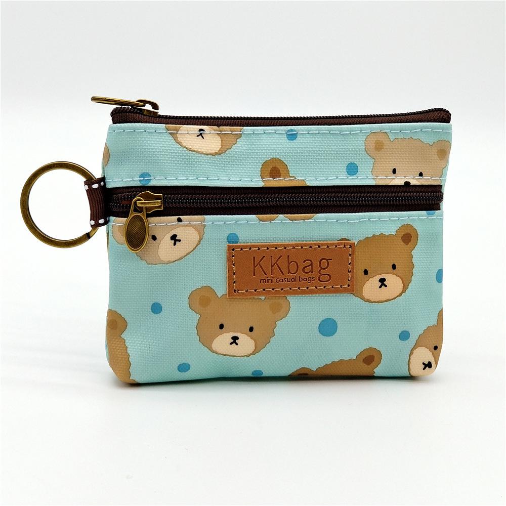 2023 Stain-Resistant Waterproof Cartoon Coin Purse & Lipstick Storage Bag with Card Holder