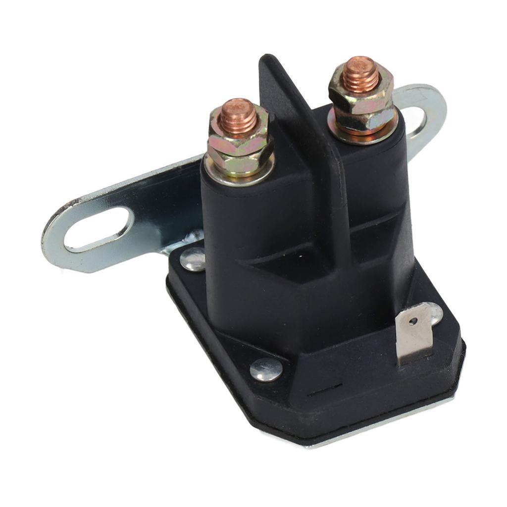 Lawn Mower Relay ABS Shell Brass Coil Starter Solenoid Relay for Vehicle Home Appliances 12V 4.8W