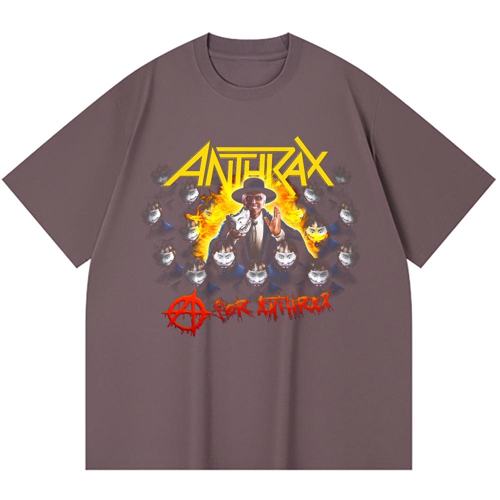 230 g/m² 100% Baumwolle Heavy Metal T-Shirt Rockband Beliebte Musik Druck Unisex Schweres Baumwoll-T-Shirt