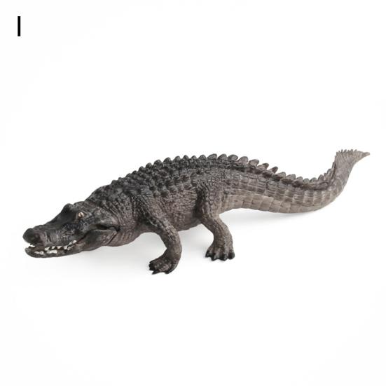 Simulation Crocodiles Wild Animal PVC Figurine Model Craft Educational Kids Toy