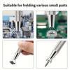 Mini 4 Claws Jewelry Beads Tweezer Pick-up Tool Diamond Gems Prong Holder Catcher Grabber Stainless Steel Body Piercing Tools
