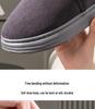 Men's Plush Non-Slip High-Top Cotton Winter Shoes - Heel-Covered, Thick, Cold-Proof Slippers for Outdoor Wear