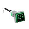 220V -20-199'C Precision Temperature Monitor Featuring Square Digital Display for Kitchens Bedrooms Offices and Labs