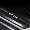 Car Threshold Stickers Door Sill Scuff Protective Plate for Chevrolet Cruze Logo Emblem Trunk Door Pedal Bumper Guard Strips