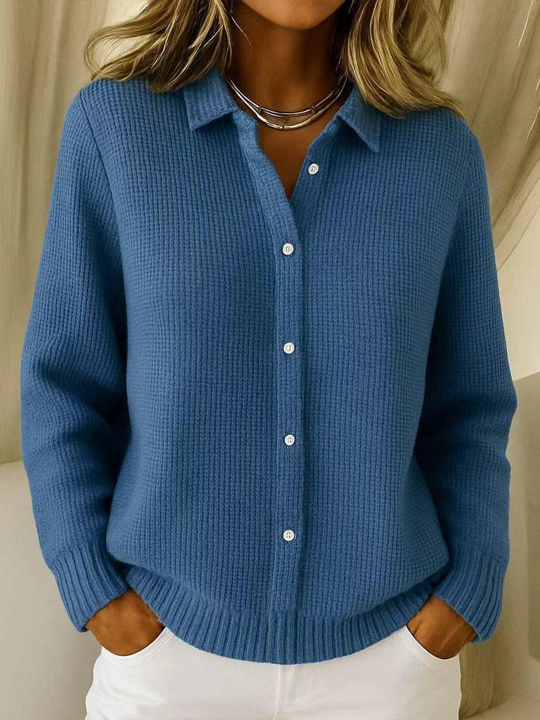 Sheng Miao Hooded Knit Cardigan - Autumn Loose Soft Knitwear, Short Sleeve Jacket, European & American Style.