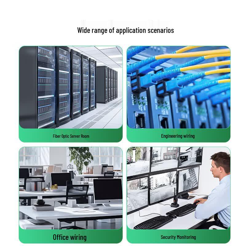 SAMZHE 12-Core SC Single-Mode 19-inch Rack-Mount ODF Fiber Distribution Frame
