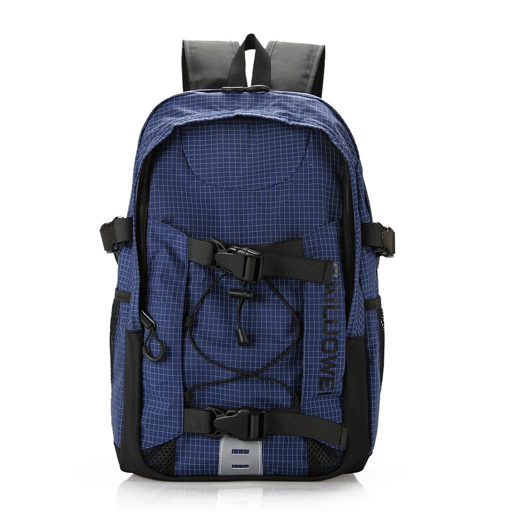 Schoolbag Backpack Boys Outdoor Hiking Hiking Bag Light Travel Bag Large Capacity Sports Backpack Trendy Brand Student School Bag