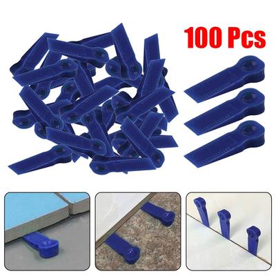 Adjustable Tile Spacers for Wall and Flooring Jobs 100Pcs (63 Characters)
