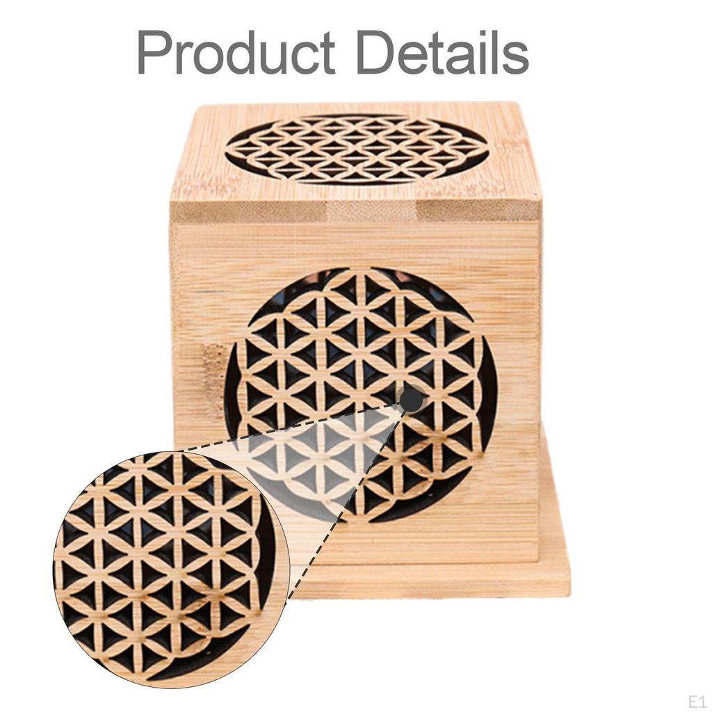 Burner Collectible Holder Bamboo Ornament for Tabletop Centerpiece Tea Room Meditation