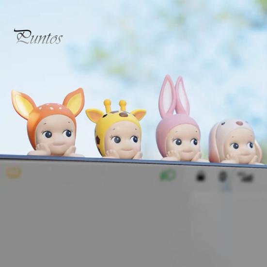 12Pcs Angel Box Mini Figurine Series Cute Decor for Car Laptop Desk Sunshine Angel Shoes Ornament Christmas Gift for Phones PCs