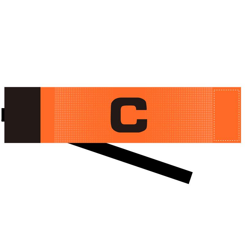 Wow Custom Captain C Armband Velcro Kids' Team Badge for Football Match Training