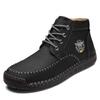 New men's leather casual shoes  flats hot selling loafers fashion men's shoes comfortable driving shoes large size 38-48