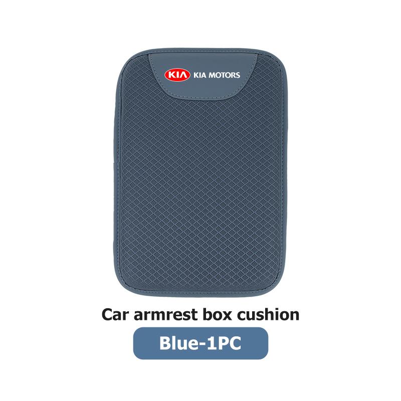 AABIW1 Car Center Console Box Ice Silk Protector Pad Armrest Pad Non-slip Mat For KIA Ceed Rio K5 K2 Optima Cerato Venga Sedona Forte