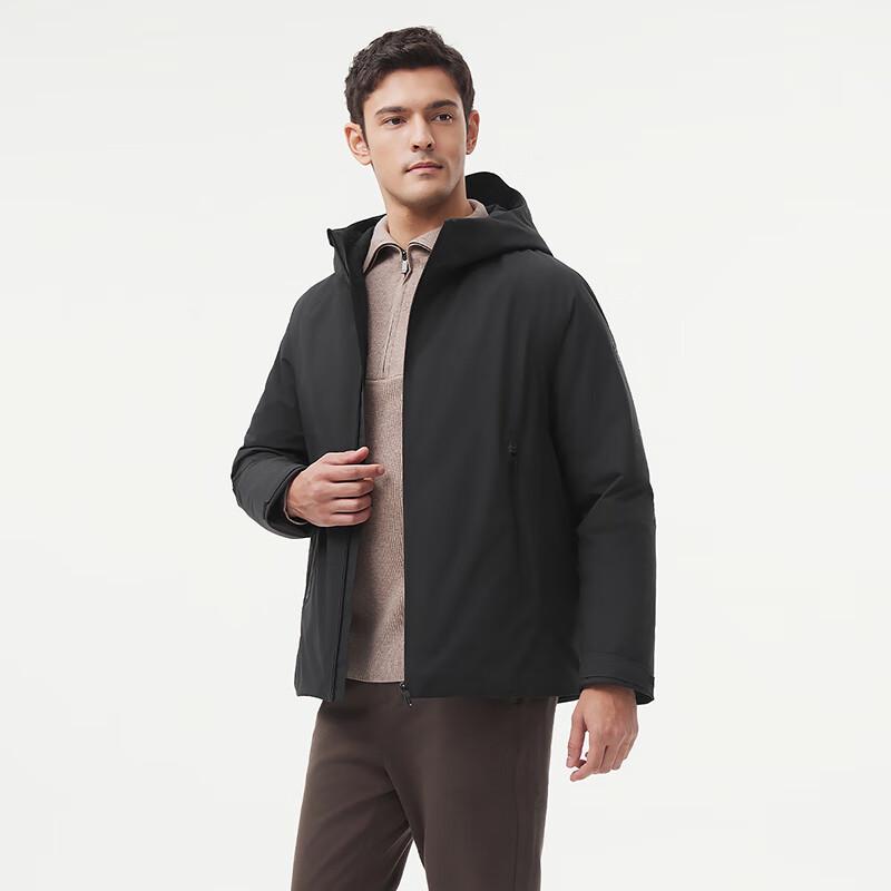 Tanboer Men's 320327A Hooded Lightweight Down Jacket