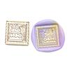 Cartoon Wax Stamp Replacement Head 11 Designs Round/Square/Rectangular for DIY Scrapbooking Card Making Sealing Envelope