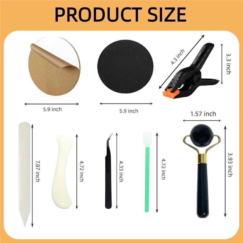 Kit Freschi Sportivi Per La Cura E Riparazione Delle Carte Appiattimento, 86 Pezzi Strumenti Trading Per Kit Accessori Cura Carte, Per Pulizia E Carta Carte
