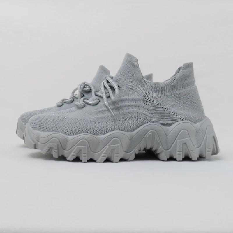 Fashionable Men's Casual Shoes Mesh Breathable Women's Men's Casual Sports Shoes Anti-Slip Running Shoe Lightweight Sock Shoe