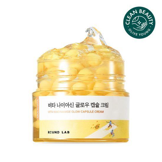 [NEW/Capsule Toning ROUND LAB Vita Niacin Glow Capsule Cream 50ml]