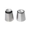 1/2pcs Stainless Steel Romeo Cookie Flower Mouth Cake Mold Baking Tool Cream Decoration Cake Making Tool