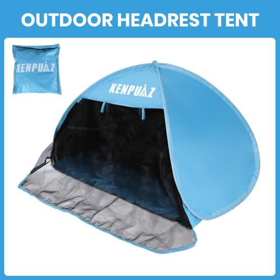 Portable Sun Shade Camping Head Tent Beach Sun Shelter Sun Protection UV-proof Easy To Install Headrest Sunshade Canopy