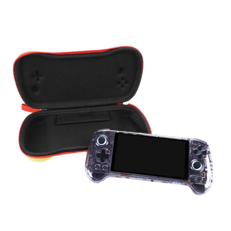 Protector Case Storage Box for RG557 Scratchproof EVA Bag Handheld Game Console Travel Carrying Case with Lanyard