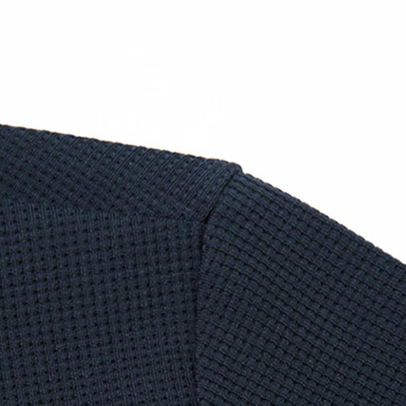 Tucano Men's Business Casual Solid Crew Neck Long Sleeve Sweatshirt