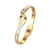 Bracelet Eco-friendly Steel Zircon Snake Sticky Titanium Steel Bracelet
