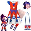 New Play Time Lily Cosplay Costume for Girls Funny Game Bobi 5 Dress Up Set Halloween Carnival Fancy Dress Outfit for Kids