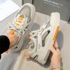 Mesh Casual Shoes Outdoor Walking Running Sneakers Male Fashion Sports Men Sandals Breathable Fitness Trainers Thick Sole Shoe