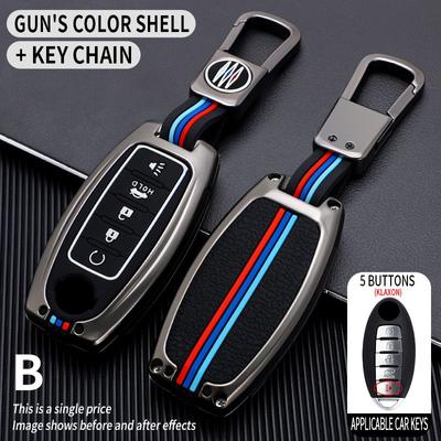 UMQ Araba anahtar kapağı kılıfı Nissan Juke Yaprak Micra K12 Not Devriye Qashqai J11 J10 Tiida Versa X-trail Xtrail X Trail T32