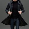 Men High End Long Thicken Winter Brand Casual Fashion Hooded Parka Jacket Heavy Windbreaker Outdoor Windproof Coats Outerwear