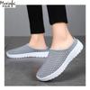 Modische Herren- und Damen-Hausschuhe in gleicher Größe, Übergröße, atmungsaktive Sommer-Netzschuhe, Freizeitschuhe mit weicher Sohle, Slipper 36-47