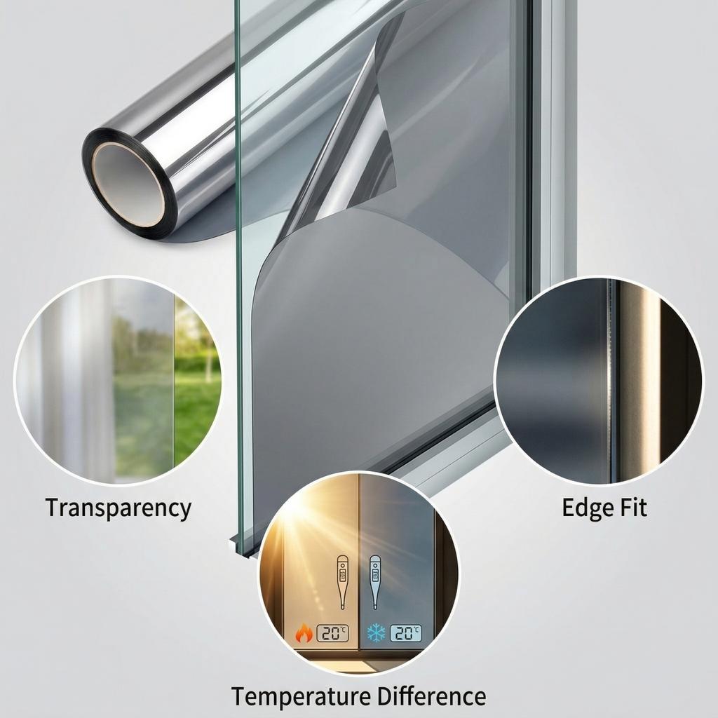Window Insulation Film Electrostatic Glueless Glass Film Film Household Balcony50*200cm