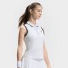 Fila Art In Sports Sweet Cool Retro American Sleeveless Moisture-Wicking Sports Tank Top Women Tops Bright-White A11W433110FWT