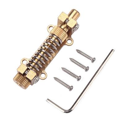 1pcs Brass Guitar Tremolo Arming Adjuster Tremsetter Set Guitar Bridge Stopper Tremolo Stabilizer Stopper Kit