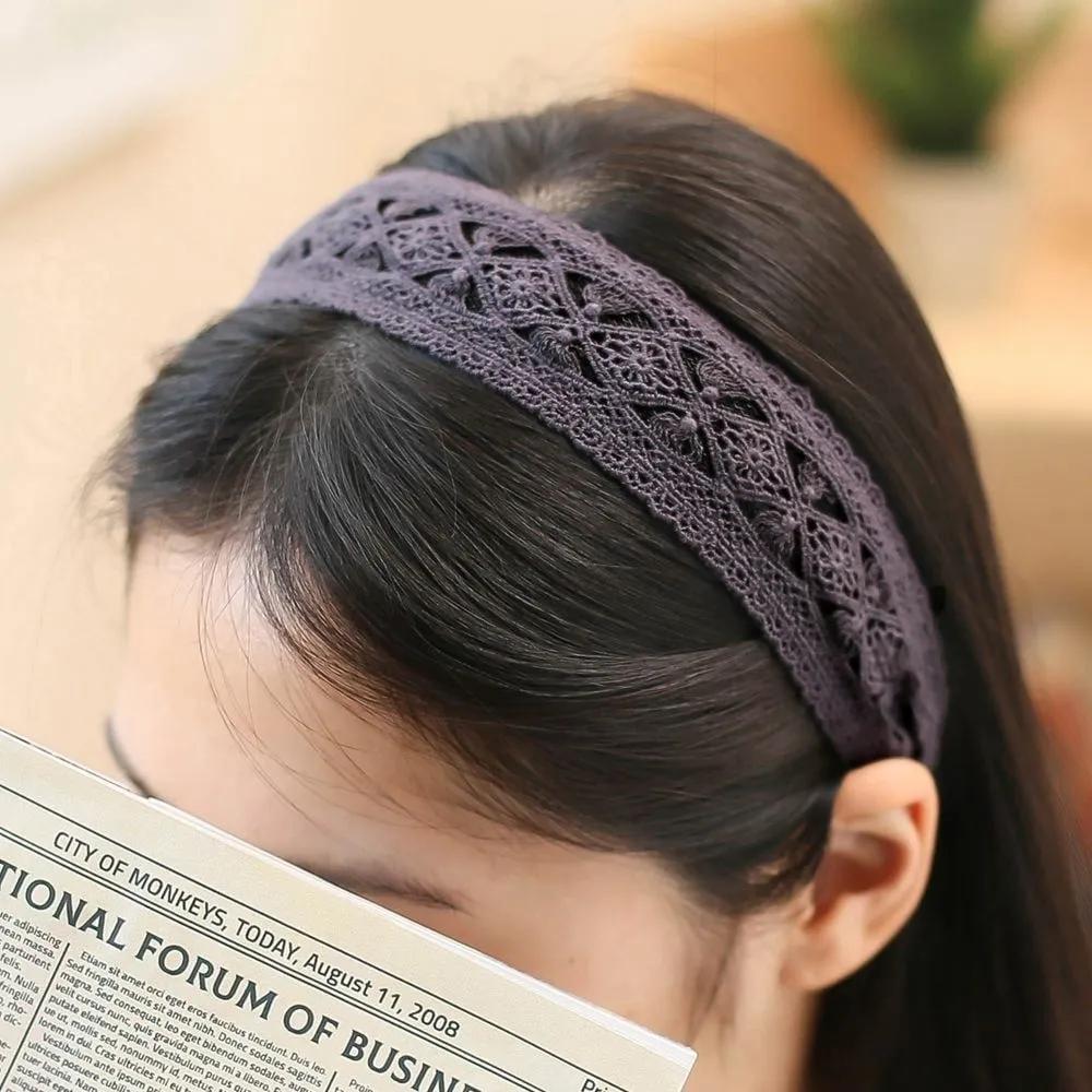 Frill Headband Hairband (Angel Shushu) Handmade Lace