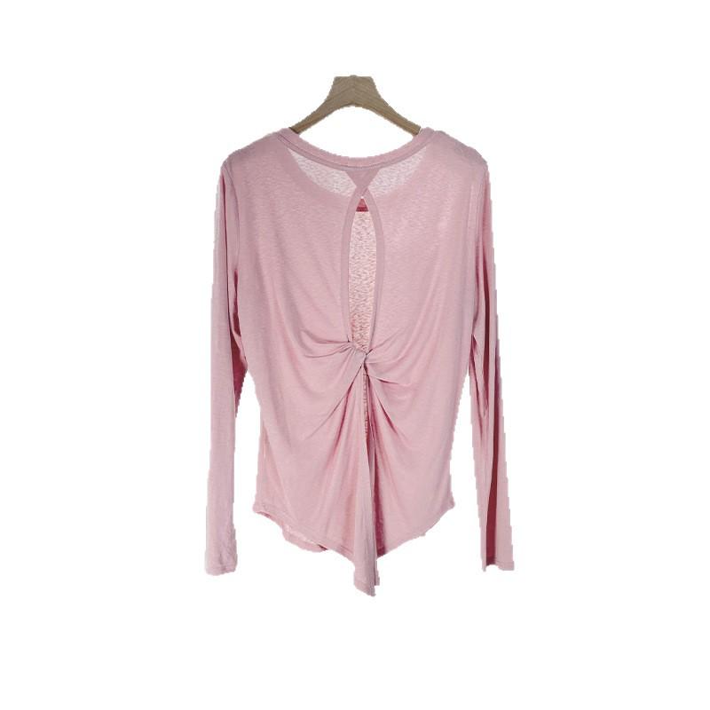 Women's Loose Tencel Long-Sleeve Tee: Soft, Skin-Friendly, and Comfortable for Spring, Summer, Autumn
