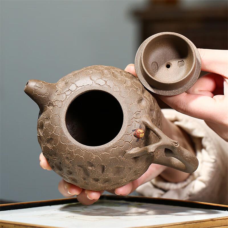 Handmade Zisha Lingzhi Gongchun Teapot