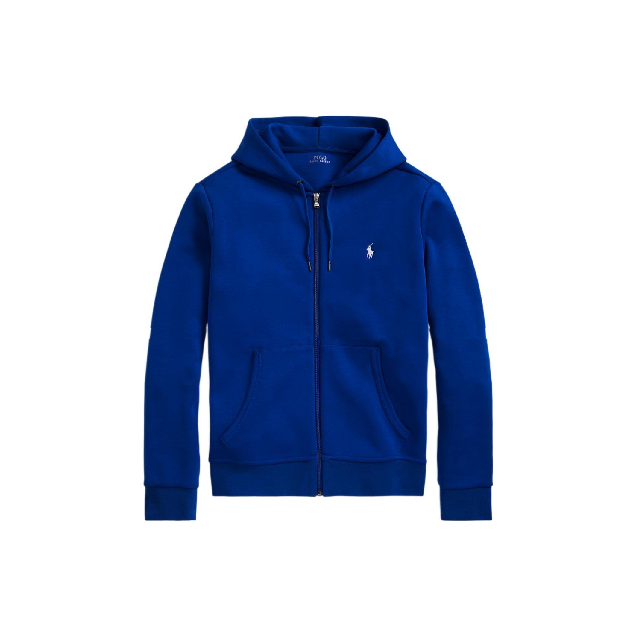 

Polo Ralph Lauren Ss23 Однотонная толстовка с капюшоном на молнии с вышивкой логотипа Мужские толстовки Синий MNPOKNI16822726-400 M